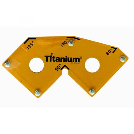 Esquadro Magnético Multi Angulo 18Kg Titanium do Brasil Amarelo Menor preço em Esquadro Magnético Multi Angulo 18Kg Titanium do Brasil Amarelo