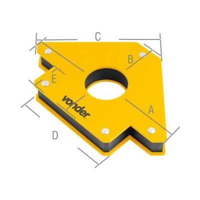 Esquadro magnetico para soldador 10kg - vonder Menor preço em Esquadro magnetico para soldador 10kg - vonder