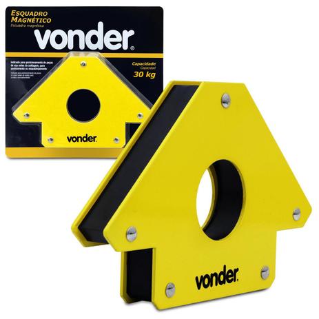 Esquadro Magnético Para Soldador Vonder 30 KGF Posicionamento de Peças Amarelo é boa?