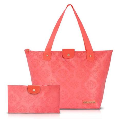 (ESSENCIAL II) Bolsa Dobrável Tam. G Damasco - Jacki design Menor preço em (ESSENCIAL II) Bolsa Dobrável Tam. G Damasco - Jacki design