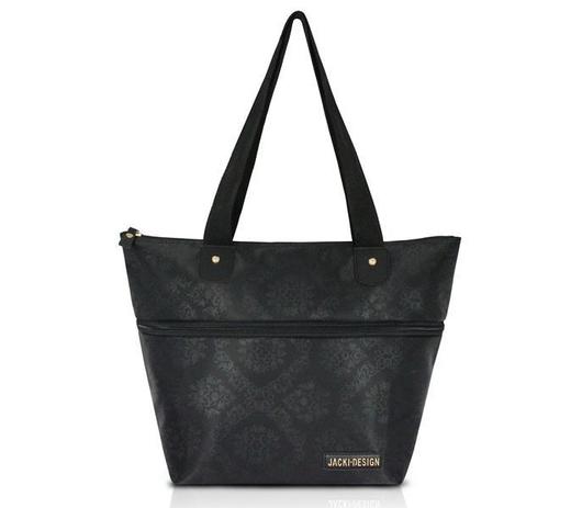 (ESSENCIAL II) Bolsa Expansivel Tam. P Damasco - Jacki design Menor preço em (ESSENCIAL II) Bolsa Expansivel Tam. P Damasco - Jacki design
