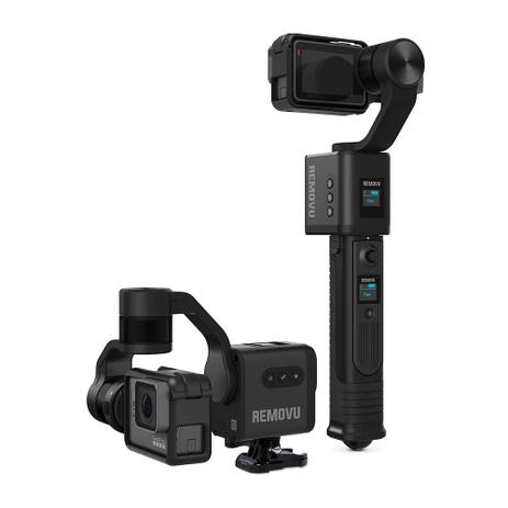 Estabilizador p/ câmeras GoPro Gimbal REMOVU S1 3 eixos c/ controle remoto s/ fio Menor preço em Estabilizador p/ câmeras GoPro Gimbal REMOVU S1 3 eixos c/ controle remoto s/ fio