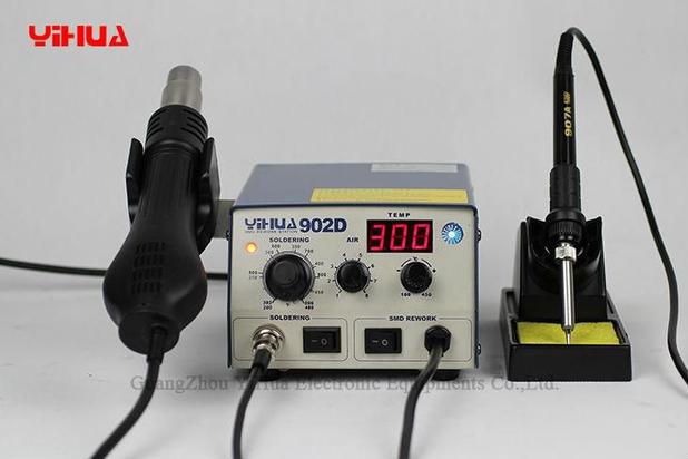 Estação de Retrabalho Digital 2 em 1 Profissional YIHUA 902D Menor preço em Estação de Retrabalho Digital 2 em 1 Profissional YIHUA 902D