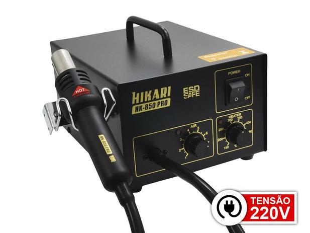 Estação de Retrabalho em SMD Analógica Hikari HK-850 PRO Menor preço em Estação de Retrabalho em SMD Analógica Hikari HK-850 PRO