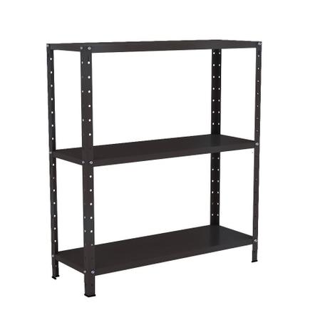 Estante 3 Prateleiras Aço Livros Quarto Cozinha Fer EAF007 - Elite Aço Menor preço em Estante 3 Prateleiras Aço Livros Quarto Cozinha Fer EAF007 - Elite Aço