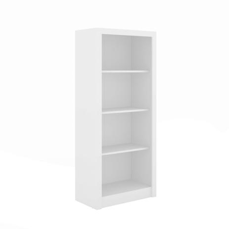 Estante Aberta para Livros 3 Prateleiras ME4137 - TecnoMobili-Branco Menor preço em Estante Aberta para Livros 3 Prateleiras ME4137 - TecnoMobili-Branco