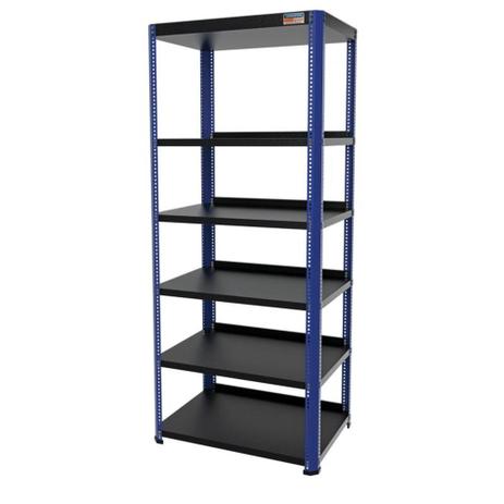 Estante azul e preto com 6 prateleiras capacidade 400 kg - Tramontina pro é ruim? Estante azul e preto com 6 prateleiras capacidade 400 kg - Tramontina pro é boa?