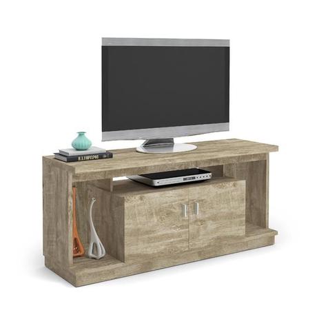 Estante Bancada Home Requinte P/ TV Rovere Toque BP - Lukaliam móveis Menor preço em Estante Bancada Home Requinte P/ TV Rovere Toque BP - Lukaliam móveis