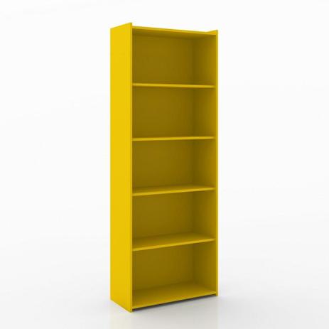 Estante Biblioteca com Prateleiras Amarelo - Móvel bento Menor preço em Estante Biblioteca com Prateleiras Amarelo - Móvel bento