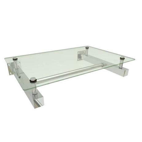 Estante de parede Comac para Closet modelo quadrada 60 cm com 1 prateleira e 1 arara em alumínio Menor preço em Estante de parede Comac para Closet modelo quadrada 60 cm com 1 prateleira e 1 arara em alumínio