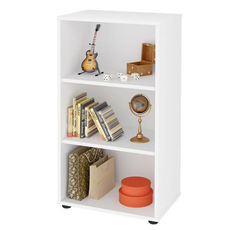 Estante Decorativa Clean 2 Prateleiras Branca Artany Menor preço em Estante Decorativa Clean 2 Prateleiras Branca Artany