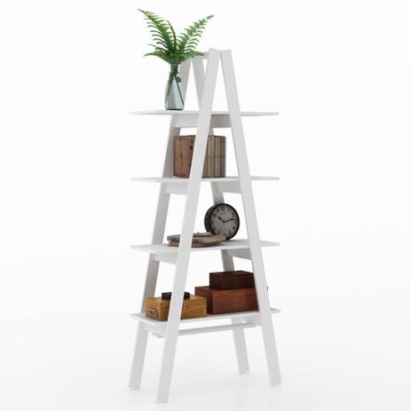 Estante Escada com 4 Prateleiras - Branco - Móvel bento é ruim? Estante Escada com 4 Prateleiras - Branco - Móvel bento é boa?