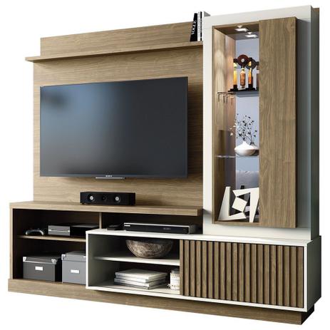 Estante Home Amazonas para TV de até 60 Polegadas Línea Brasil - Linea brasil Menor preço em Estante Home Amazonas para TV de até 60 Polegadas Línea Brasil - Linea brasil
