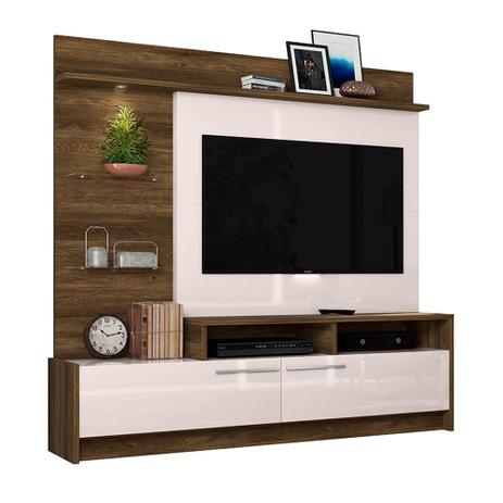 Estante Home Ipanema 2 portas Canela Rúsico/ Off White - Colibri Móveis Menor preço em Estante Home Ipanema 2 portas Canela Rúsico/ Off White - Colibri Móveis