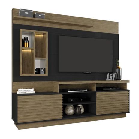 Estante Home Linea Brasil Eldorado Avela Preto Menor preço em Estante Home Linea Brasil Eldorado Avela Preto