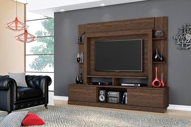 Estante Home Miami TV até 55 Pol. para Sala de Estar Madero - Mobler Menor preço em Estante Home Miami TV até 55 Pol. para Sala de Estar Madero - Mobler