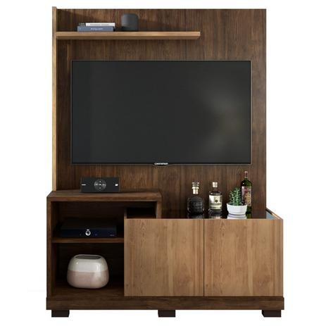 Estante Home Painel para TV até 55 Pol. Sofine Havana/Buriti - Caemmun é boa?