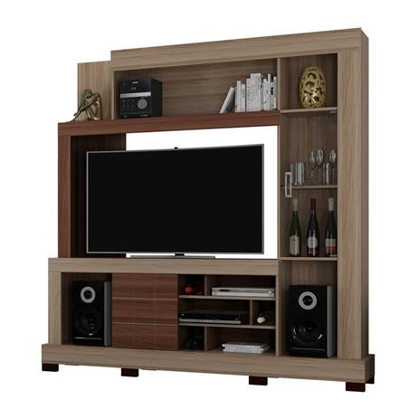 Estante Home Para TV 50 Polegadas Cristal Teka TX Madero TX DJ Móveis Menor preço em Estante Home Para TV 50 Polegadas Cristal Teka TX Madero TX DJ Móveis
