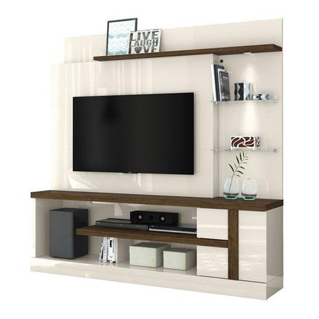 Estante Home Para TV 55 Polegadas Alan Off White Savana Madetec é boa?