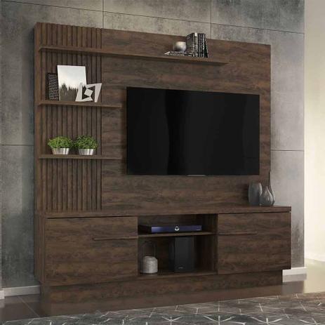 Estante Home para TV 55 Polegadas Ipanema II Cacau - Linea brasil Menor preço em Estante Home para TV 55 Polegadas Ipanema II Cacau - Linea brasil