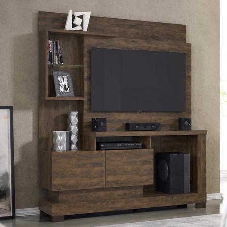 Estante Home para TV até 50 Polegadas Turin Smart Linea Brasil Cacau é boa?
