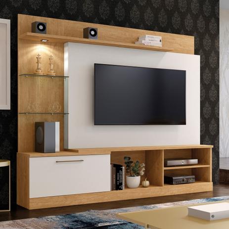 Estante Home para Tv Flórida Plus Damasco/Off White - 4738.121 Mavaular Menor preço em Estante Home para Tv Flórida Plus Damasco/Off White - 4738.121 Mavaular