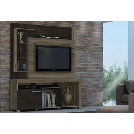 Estante Home Theater com Painel para TV Icaro - Madetec Menor preço em Estante Home Theater com Painel para TV Icaro - Madetec