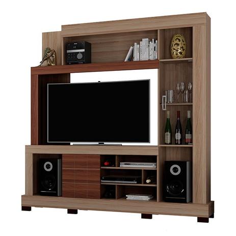 Estante Home Theater Cristal 13327 - DJ Móveis-Teka Tx / Madero Tx Menor preço em Estante Home Theater Cristal 13327 - DJ Móveis-Teka Tx / Madero Tx