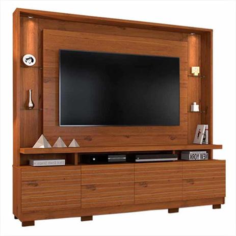 Estante Home Theater Italian DJ Móveis para TV até 60” Rústico Terrara Menor preço em Estante Home Theater Italian DJ Móveis para TV até 60” Rústico Terrara