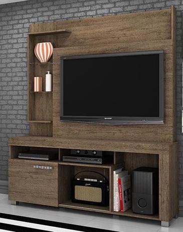 Estante Home Theater Madetec Ícaro Rijo Menor preço em Estante Home Theater Madetec Ícaro Rijo