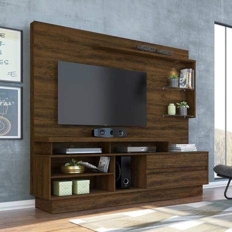 Estante Home Theater p/ TV 60” Madetec Vicente Savana Menor preço em Estante Home Theater p/ TV 60” Madetec Vicente Savana