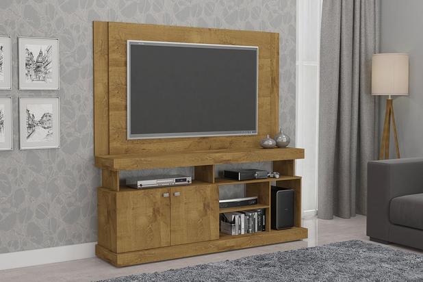 Estante home TV até 42” Florença Mel - Permobili é boa?