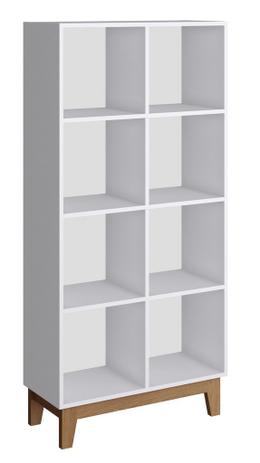 Estante Infantil 8 Nichos Retrô By 160 Branco Completa Móveis - Completa moveis Menor preço em Estante Infantil 8 Nichos Retrô By 160 Branco Completa Móveis - Completa moveis