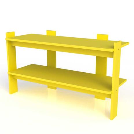 Estante leblon 2 prateleiras amarelo - 9157 - Stalo é boa?