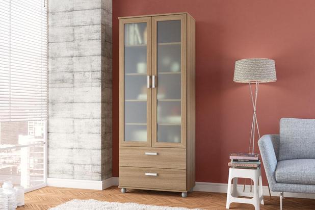 Estante Livramento 2 Portas De Vidro - Castanho - Politorno é ruim? Estante Livramento 2 Portas De Vidro - Castanho - Politorno é boa?