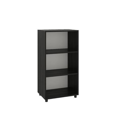 Estante Livreiro Modular Miami 450mm 03 Nichos - Preto - Magazine Decor Menor preço em Estante Livreiro Modular Miami 450mm 03 Nichos - Preto - Magazine Decor