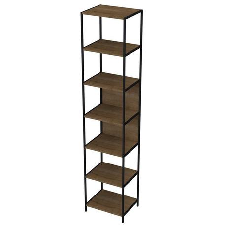 Estante Livreiro Steel Quadra 27808 6 Prateleiras Vermont - Artesano Menor preço em Estante Livreiro Steel Quadra 27808 6 Prateleiras Vermont - Artesano