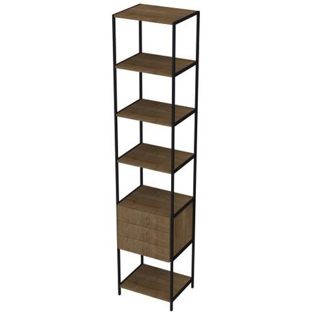 Estante Livreiro Steel Quadra 3 Gavetas Vermont - Artesano Menor preço em Estante Livreiro Steel Quadra 3 Gavetas Vermont - Artesano