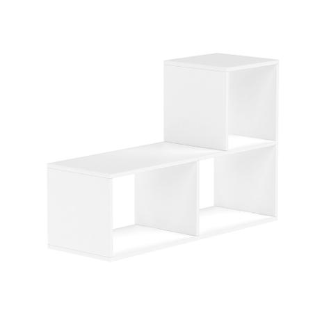 Estante Modular 0.9 Branco Multivisão Menor preço em Estante Modular 0.9 Branco Multivisão