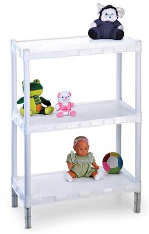 Estante Modular Em Plástico Com 3 Prateleiras Branca - Agraplast é ruim? Estante Modular Em Plástico Com 3 Prateleiras Branca - Agraplast é boa?