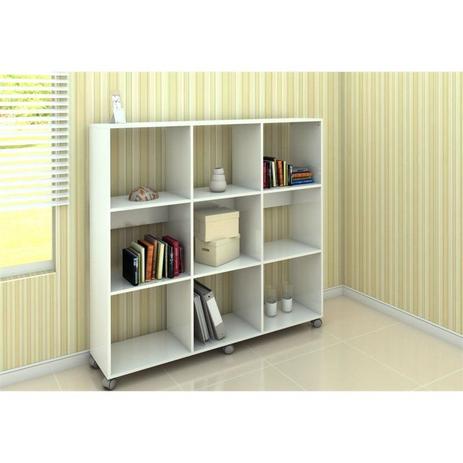 Estante Multifuncional Caracol com 9 Nichos Branco - Politorno Menor preço em Estante Multifuncional Caracol com 9 Nichos Branco - Politorno