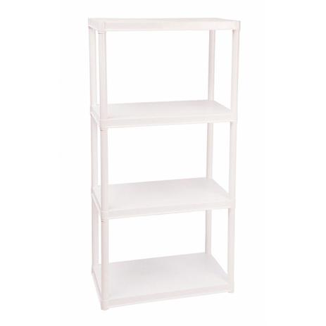 Estante Multiuso Modular Tubular 4 Prateleiras Desmontável Ordene 44001 Menor preço em Estante Multiuso Modular Tubular 4 Prateleiras Desmontável Ordene 44001