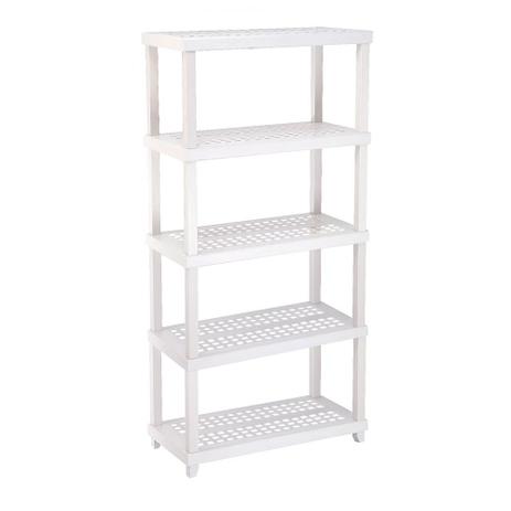 Estante Multiuso Modular Tubular para 250kg 5 Prateleiras Ordene 40200 Menor preço em Estante Multiuso Modular Tubular para 250kg 5 Prateleiras Ordene 40200