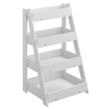 Estante Multiuso Organizador Life 1001 Branco Trama - BE Mobiliário é ruim? Estante Multiuso Organizador Life 1001 Branco Trama - BE Mobiliário é boa?