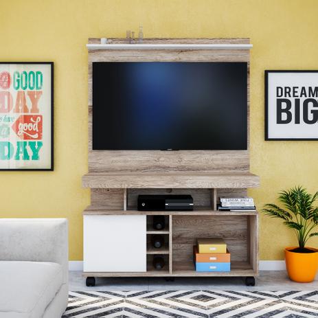 Estante para Home Theater e TV até 42 Polegadas Delta Castanho e Branco - Colibri é boa?