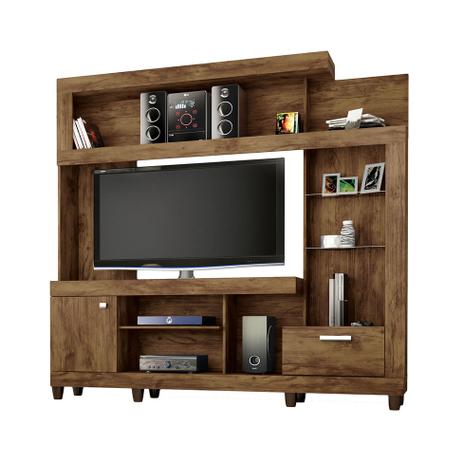 Estante para Home Theater Sensação Jatobá - Caemmun Menor preço em Estante para Home Theater Sensação Jatobá - Caemmun
