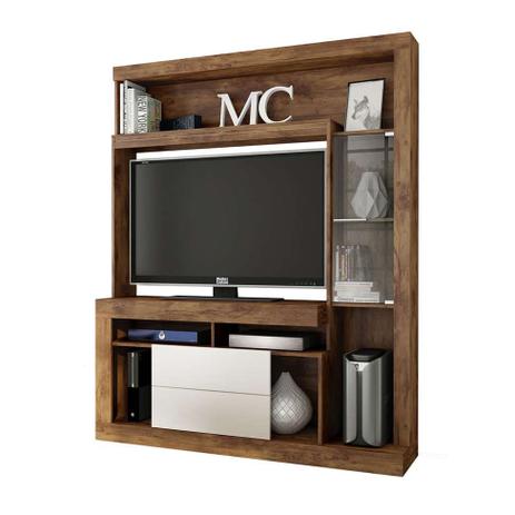 Estante para Home Theater Siberian Jatobá - Caemmun Menor preço em Estante para Home Theater Siberian Jatobá - Caemmun