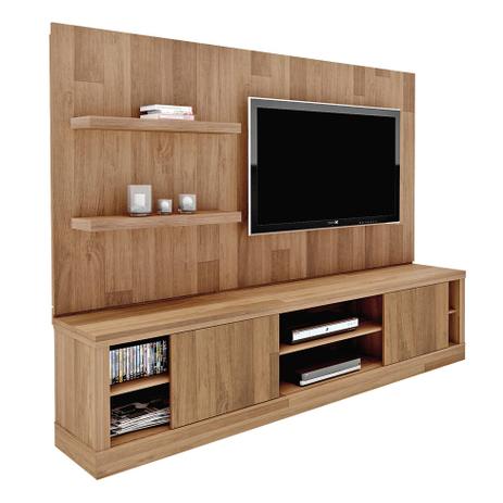 Estante para Home Theater Troia Rústico - Artely móveis Menor preço em Estante para Home Theater Troia Rústico - Artely móveis