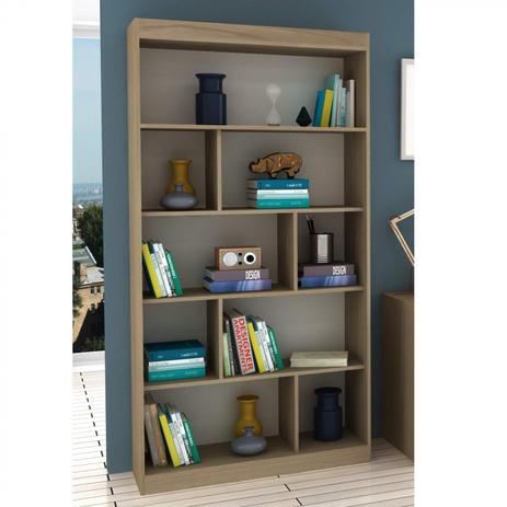 Estante para Livros 4 Prateleiras HO-2907 Home Office Espresso Móveis Avelã TX/Branco TX é boa?