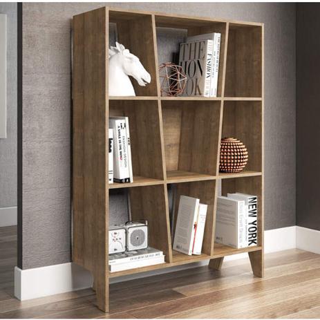Estante para Livros 9 Nichos Lift Artesano Vermont Menor preço em Estante para Livros 9 Nichos Lift Artesano Vermont